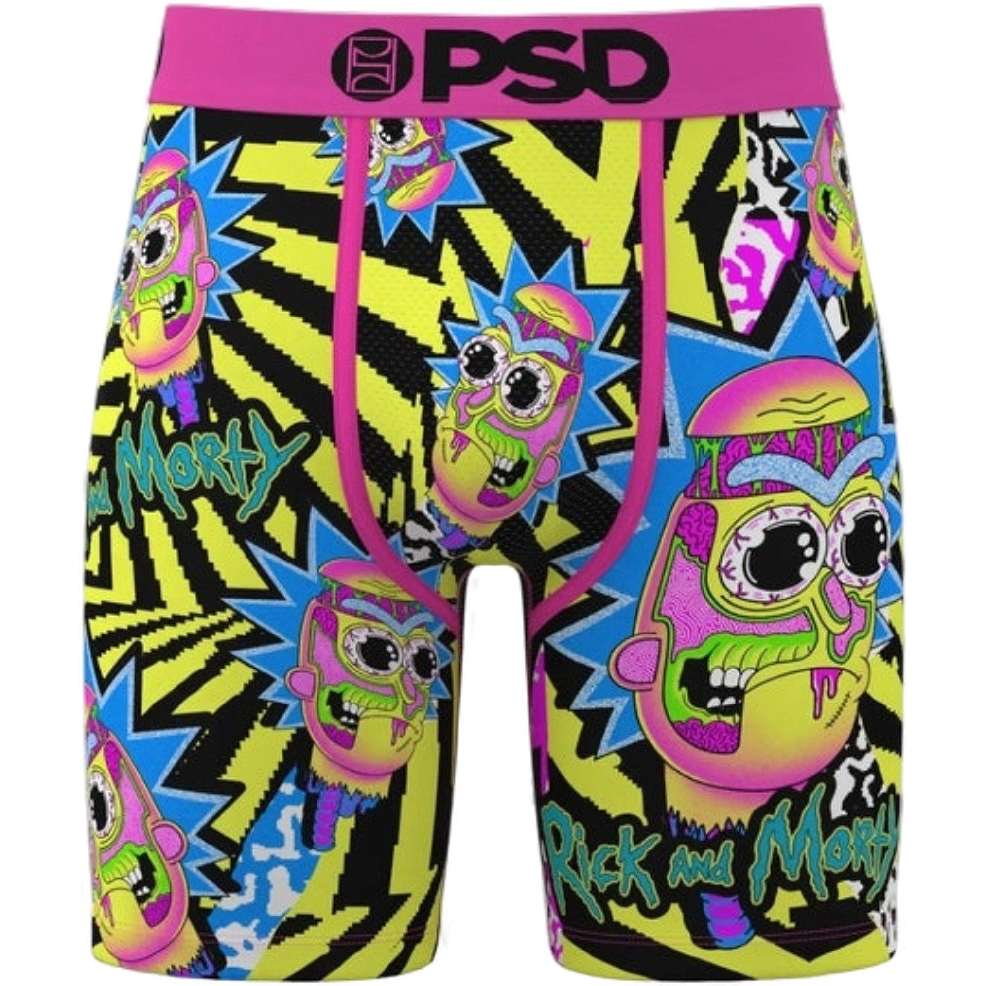 PSD Men's x Rick and Morty Gnarly Underwear - PINK